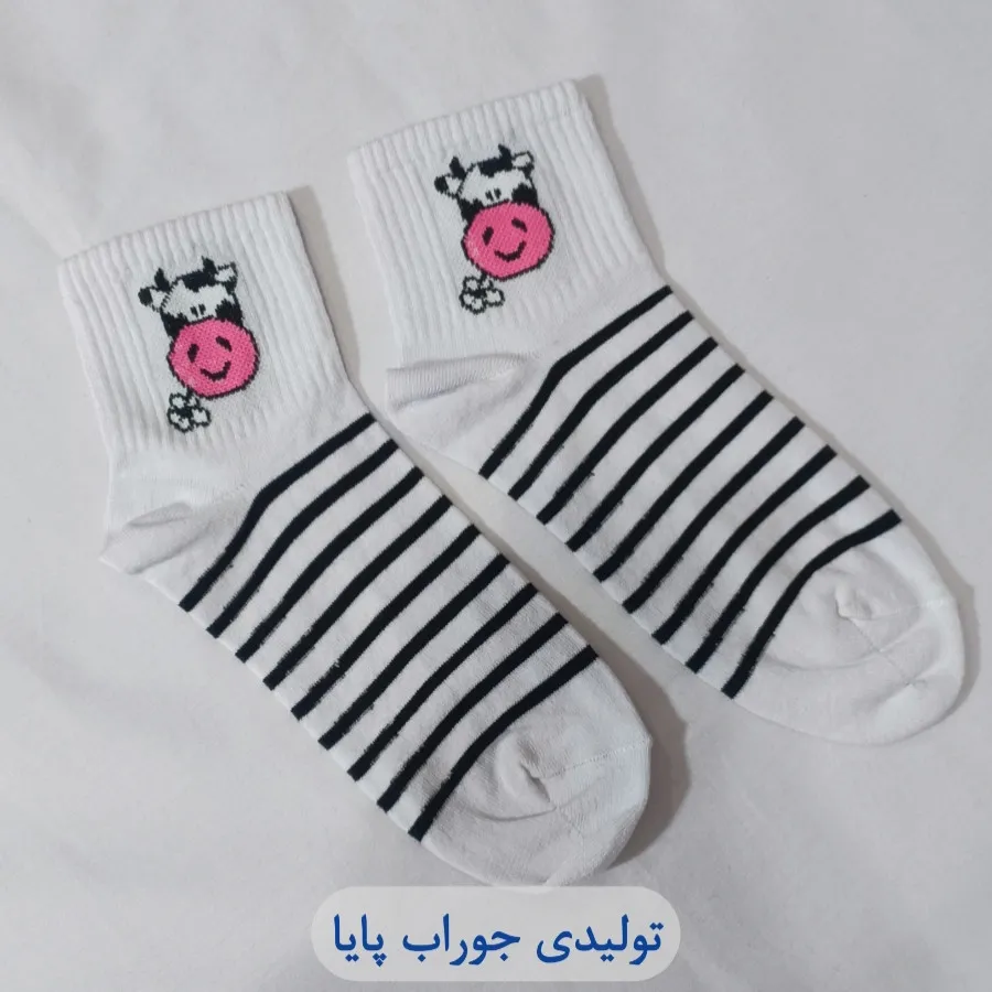 جوراب زنونه فانتزی 10عددی