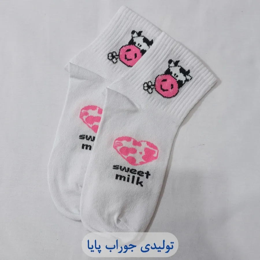 جوراب زنونه فانتزی 10عددی