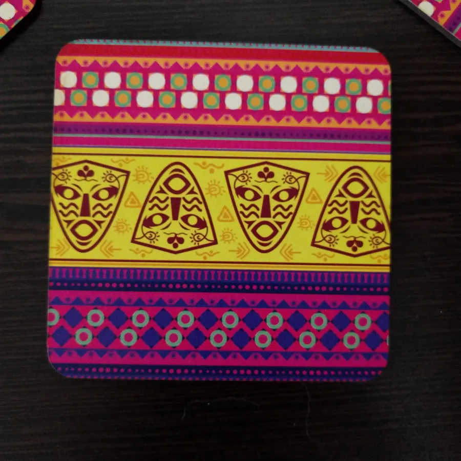 2 دست زیرلیوانی  چوبی