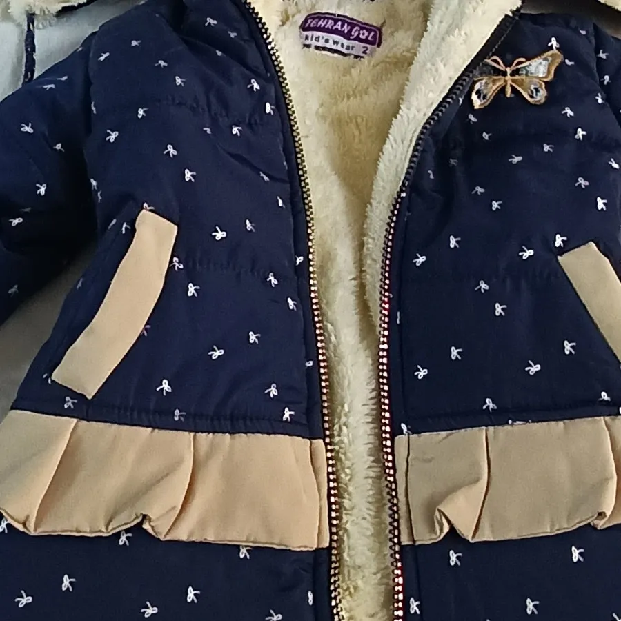 کاپشن بچگانه سورمه ای