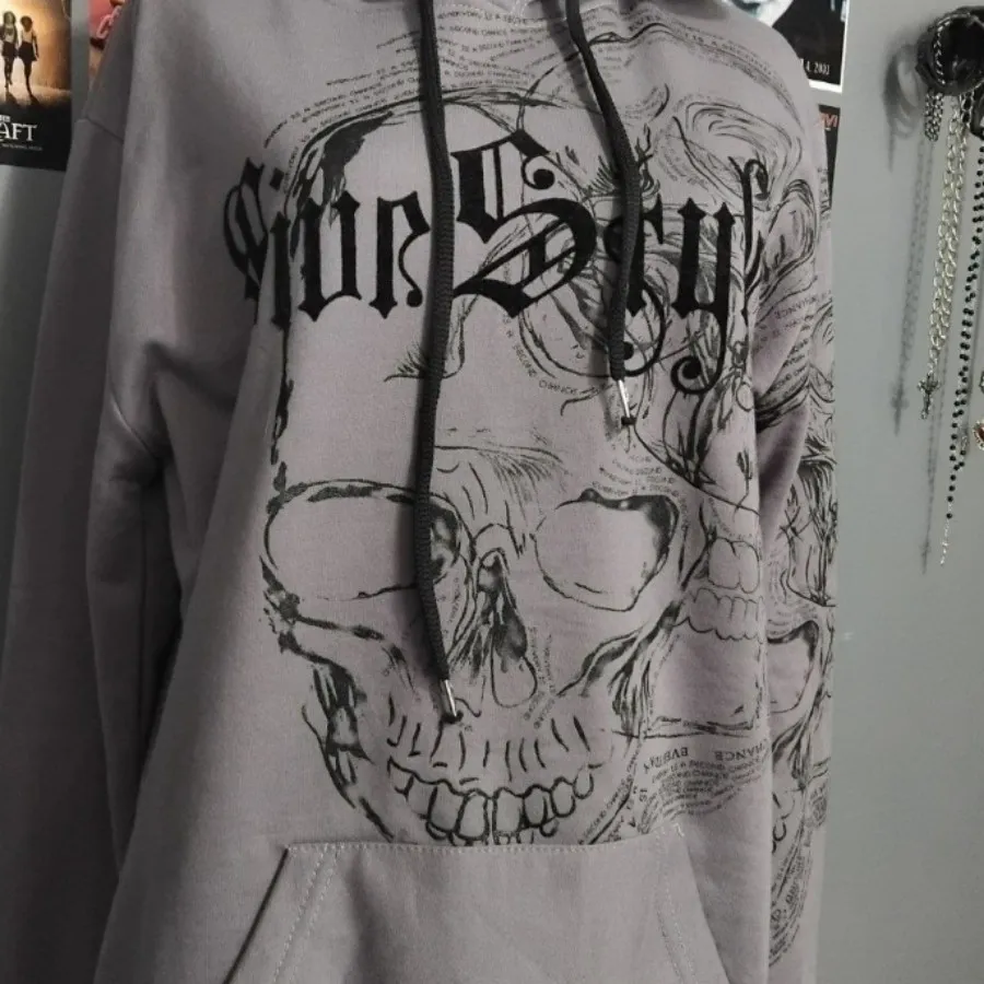 هودی اسکلتی بنفش