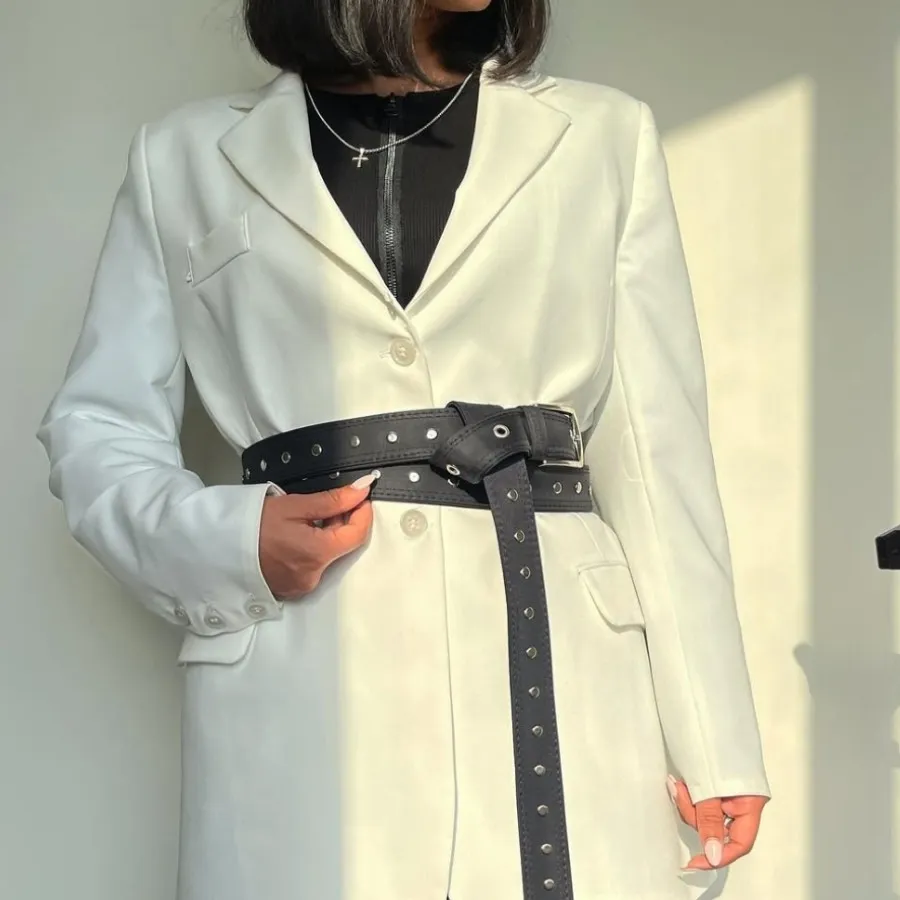 کمربند اسپرت پرچ دار