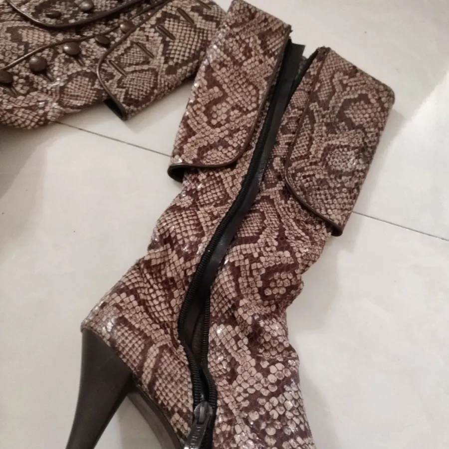 بوت بلند پوست ماری