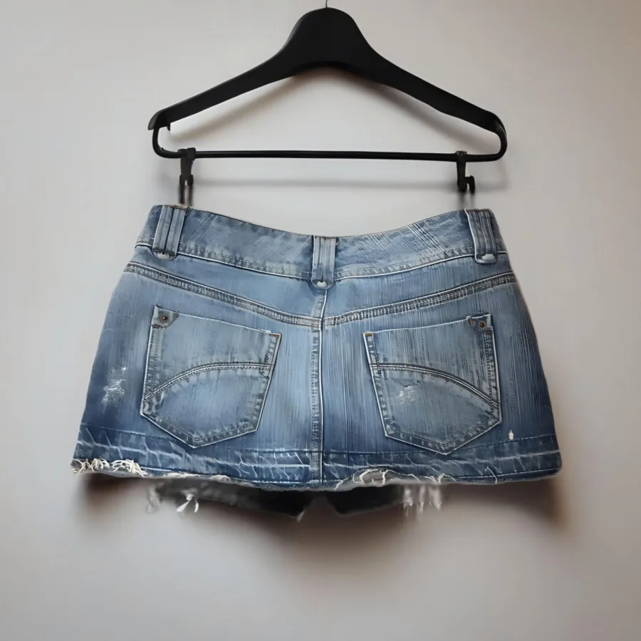 دامن جین کوتاه