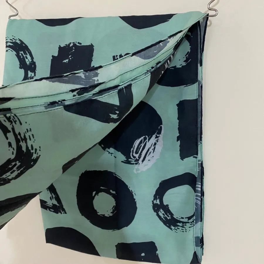 شال نخی طرحدار نوولاشال