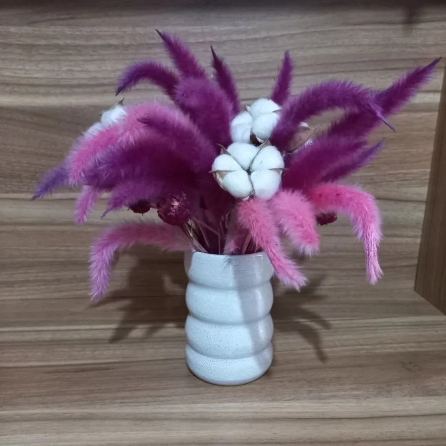 گل مصنوعی صورتی