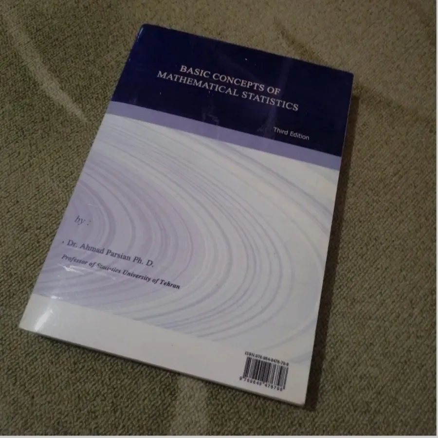 مبانی آمار ریاضی