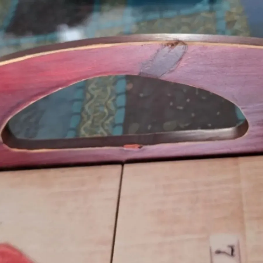 سینی چوب و کاشی