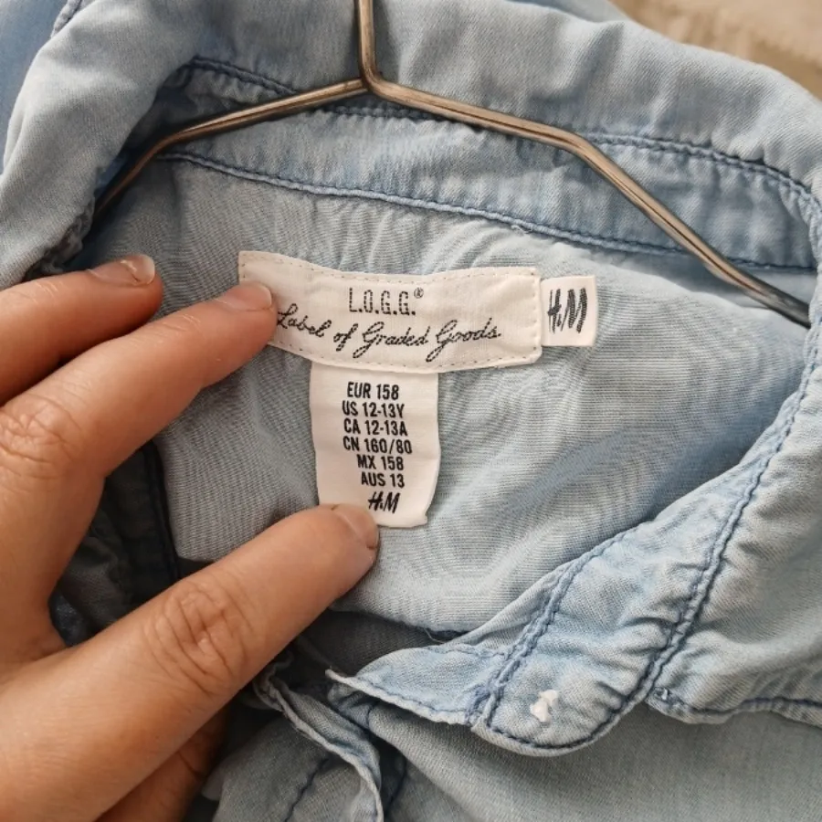 بلوز جین کاغذی خارجی