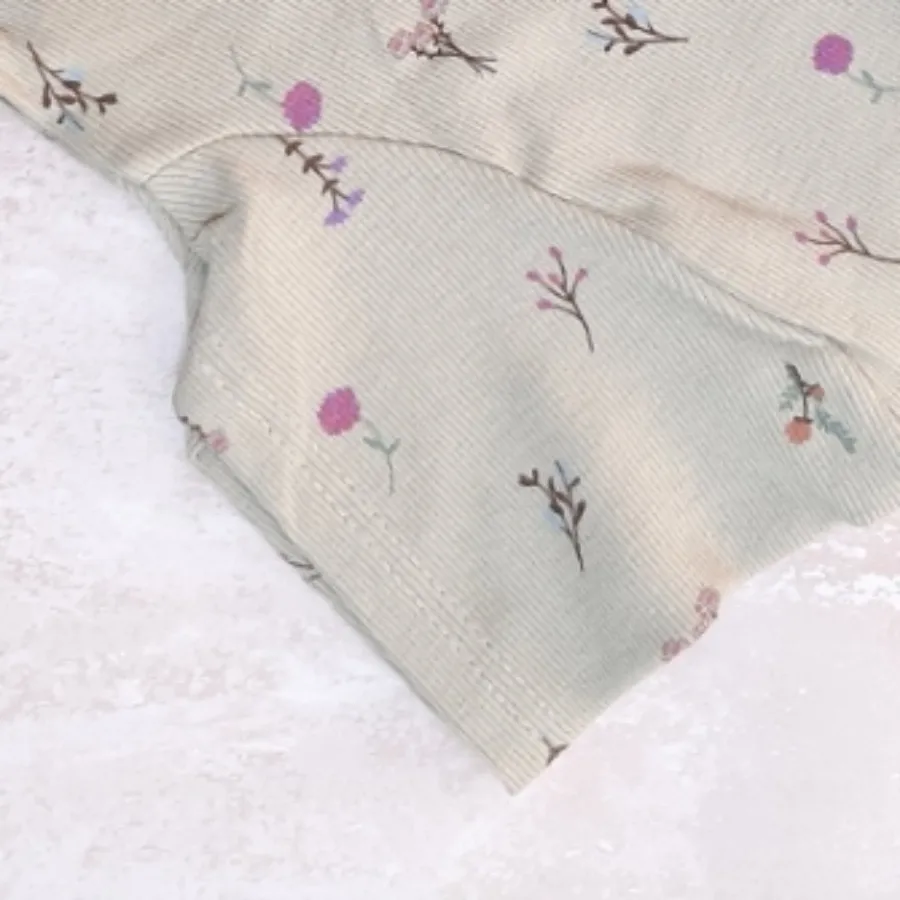 تیشرت کبریتی گلدار