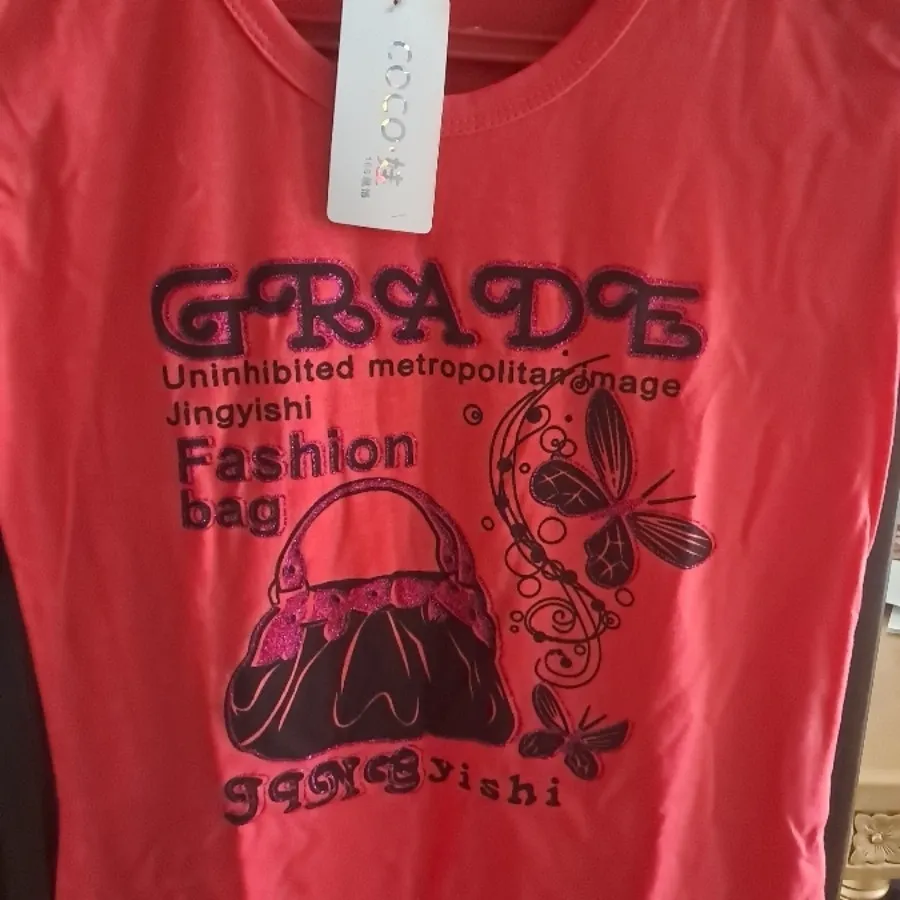 تیشرت دخترانه اتیکت دار