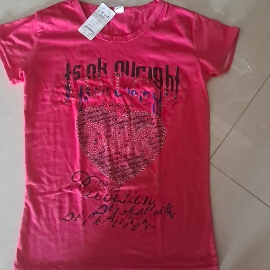 تیشرت دخترانه اتیکت دار