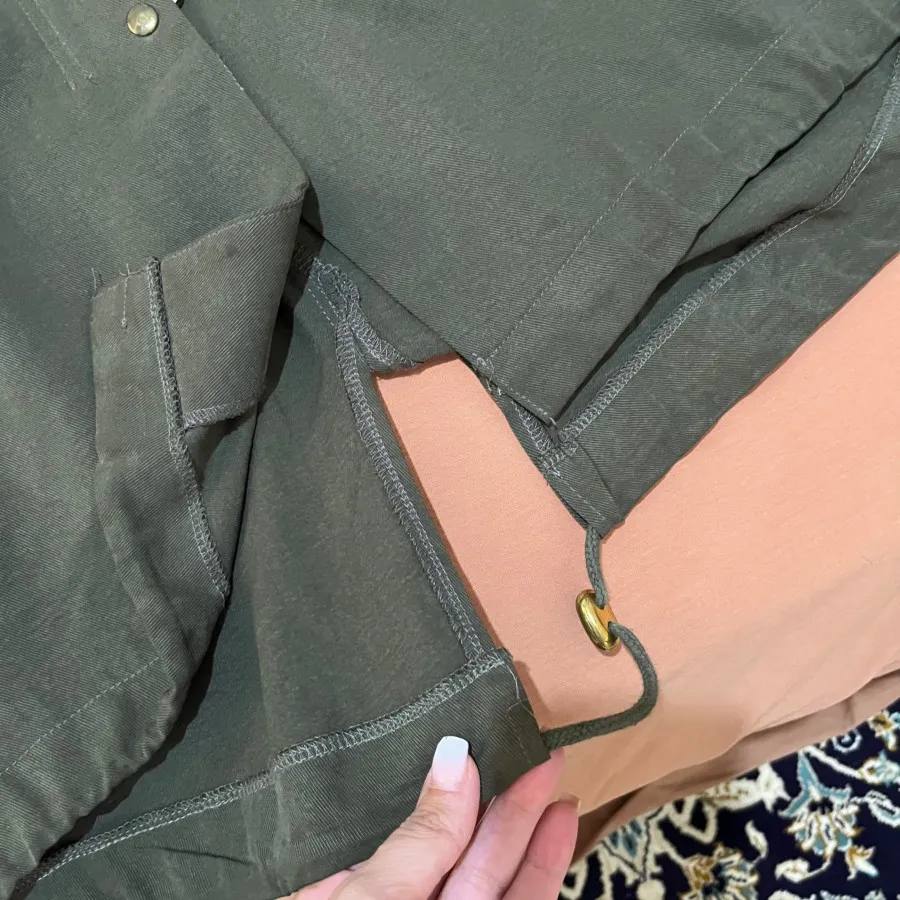 مانتو پاییزه در حد نو