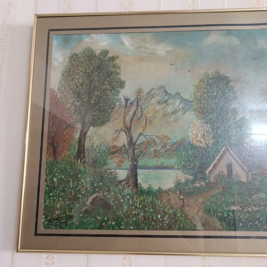 تابلو رنگ روغن قدیمی