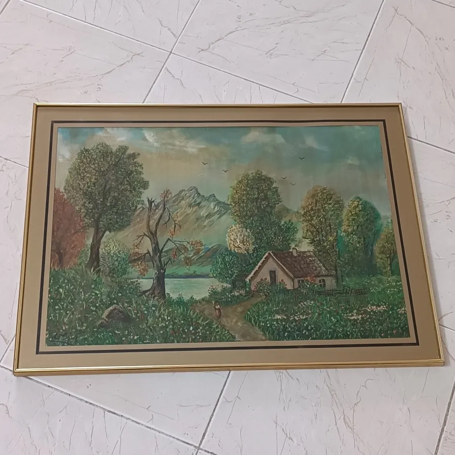 تابلو رنگ روغن قدیمی