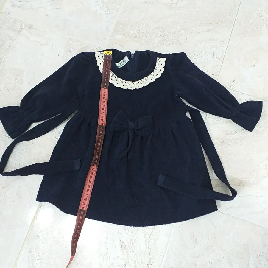 پیراهن مخمل کبریتی