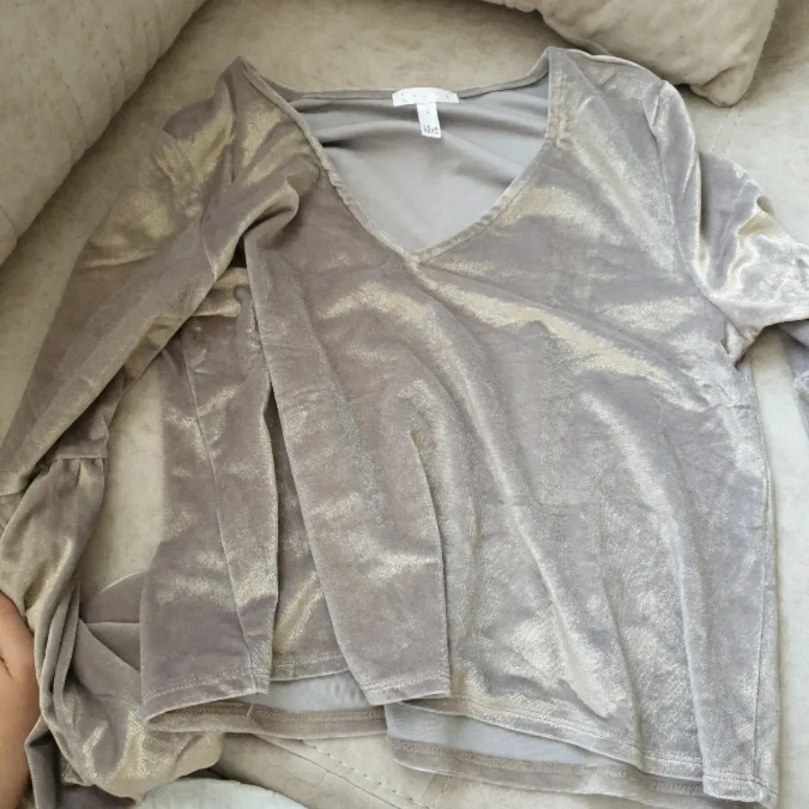 لباس مخمل بژ