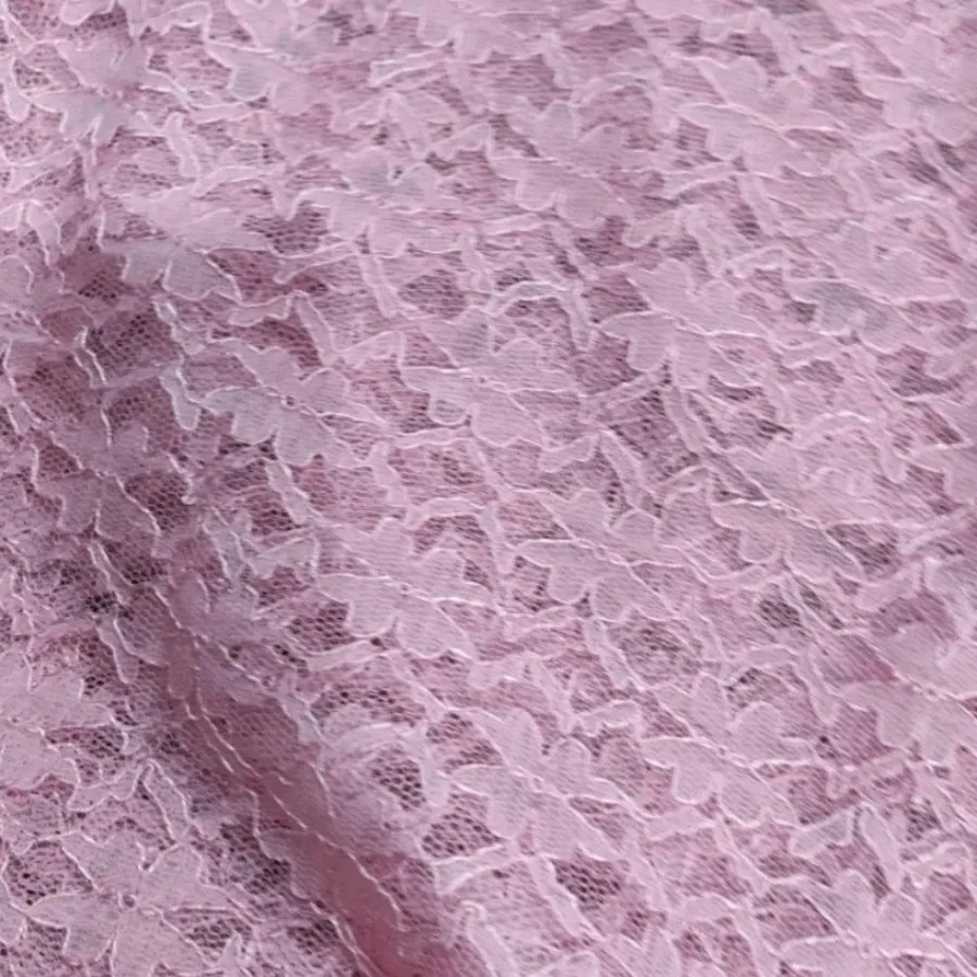 پارچه گیپور صورتی