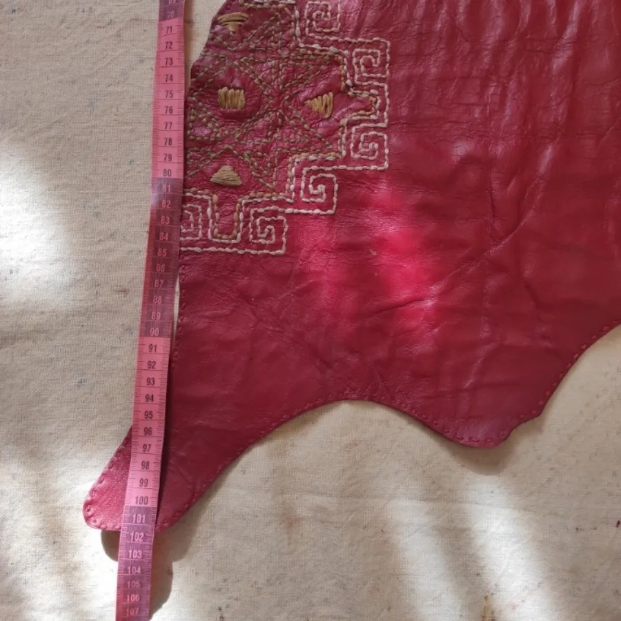 تابلو دست دوز  چرمی