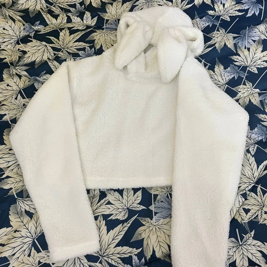 کراپ خرگوشی وشلوارک نو