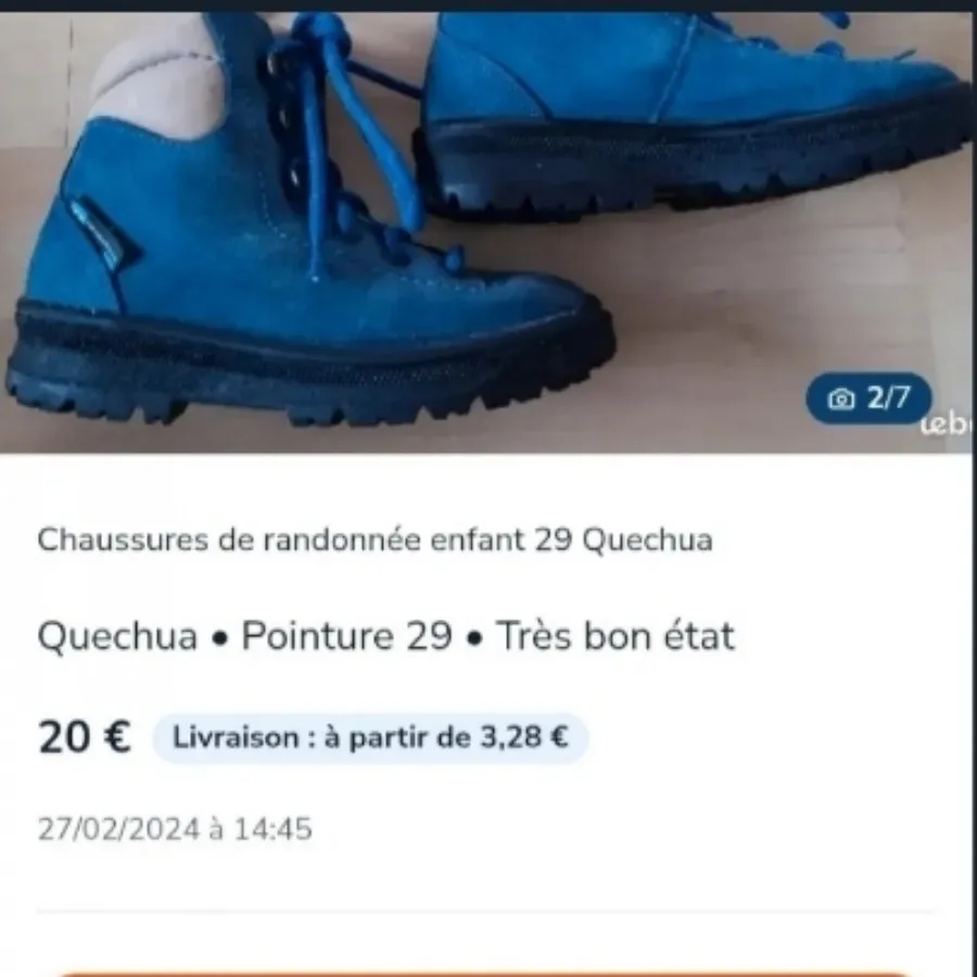 کفش کوهنوردی کچوا