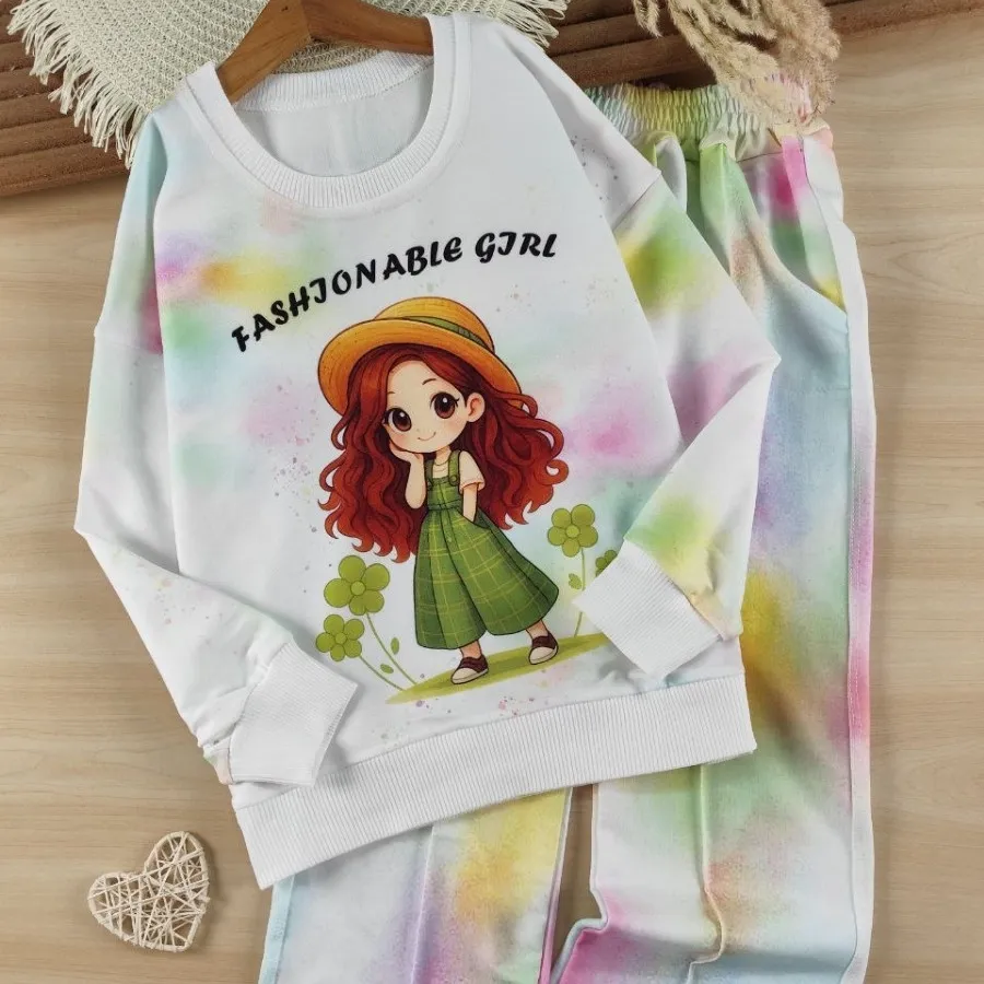 کراپ و شلوار fashion girl