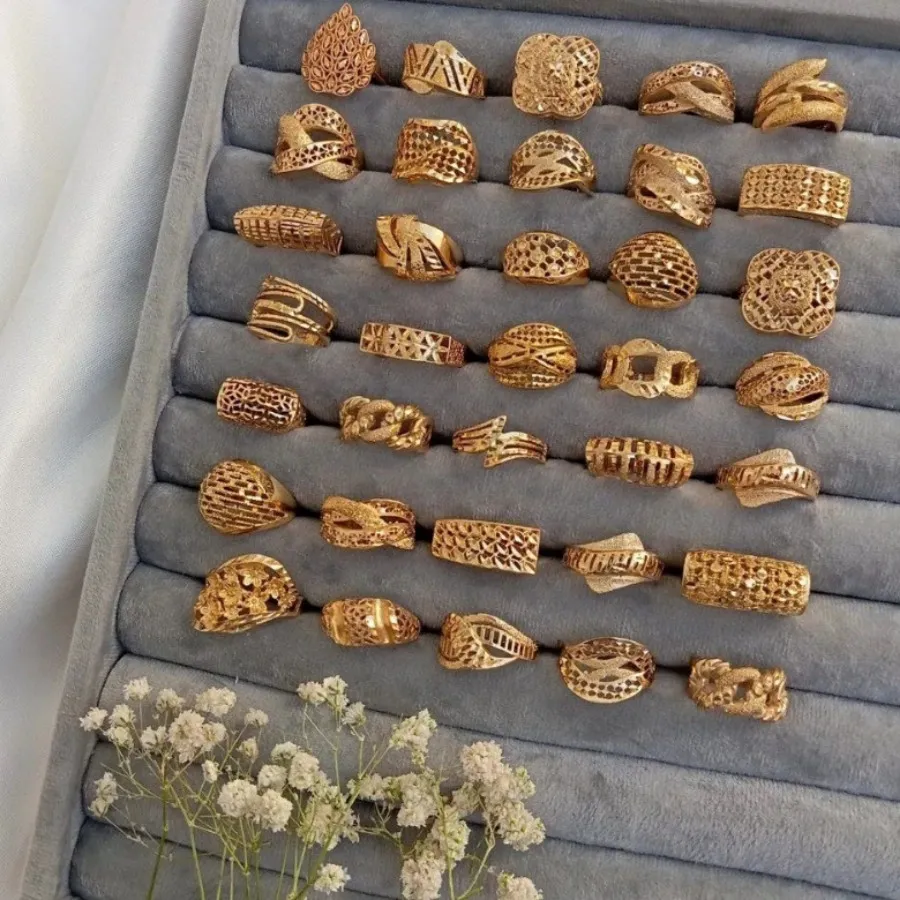 انگشترهای طلا روس