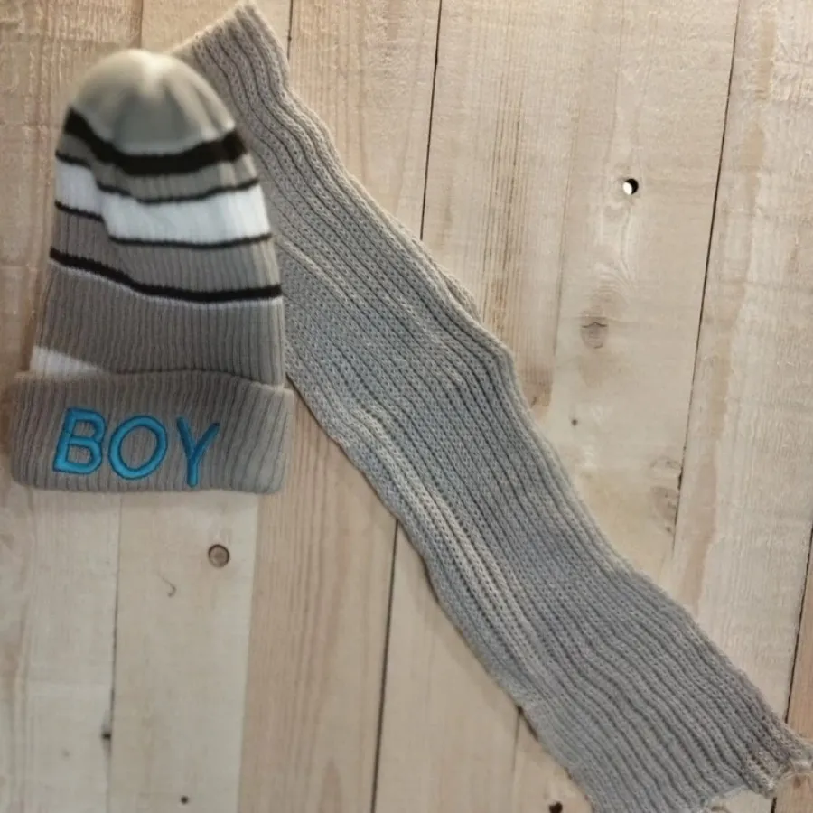 کلاه و شالگردن پسرانه