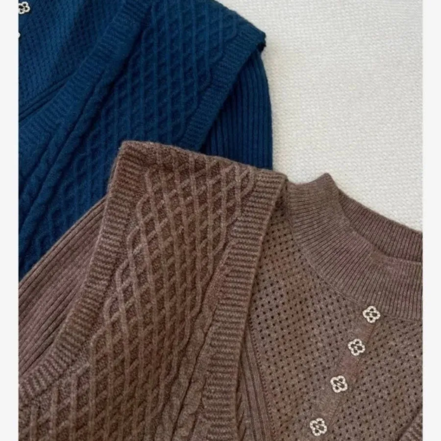 بافت دو تیکه پیراهن جلیقه