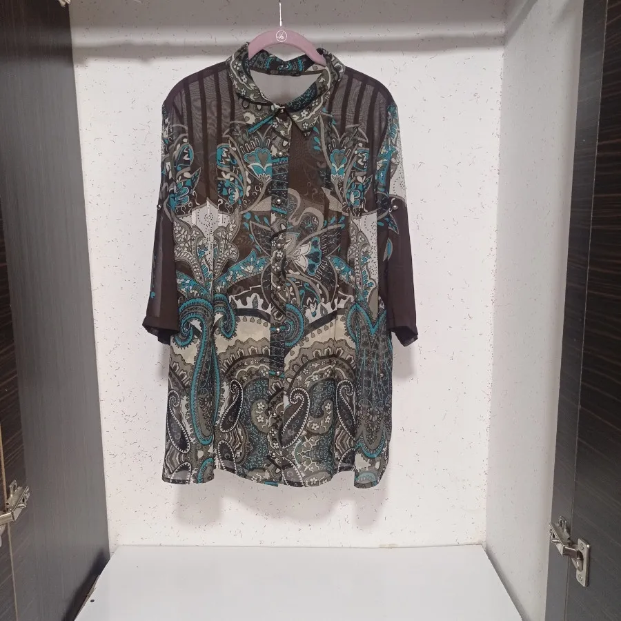 بلوز حریر و تاپ