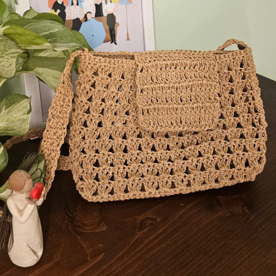 کیف دستبافت رافیا