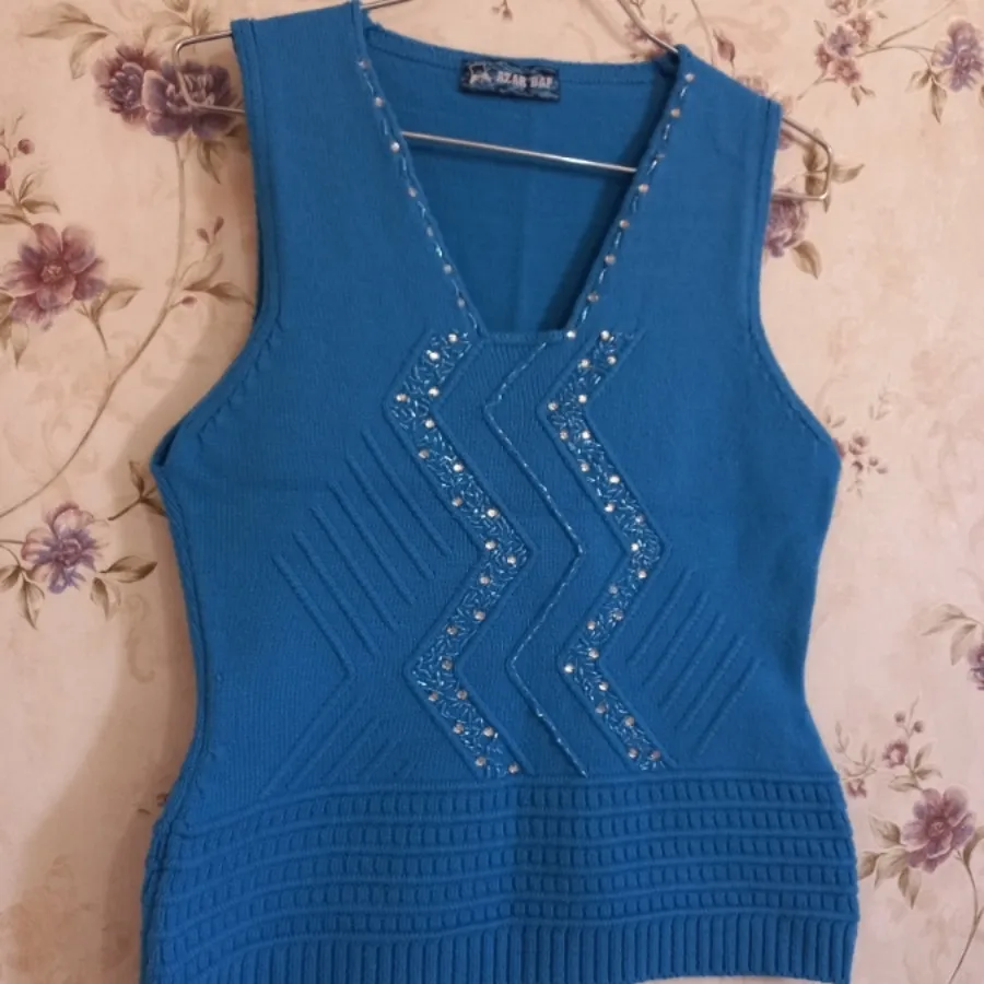 جلیقه بافت فیری سایز