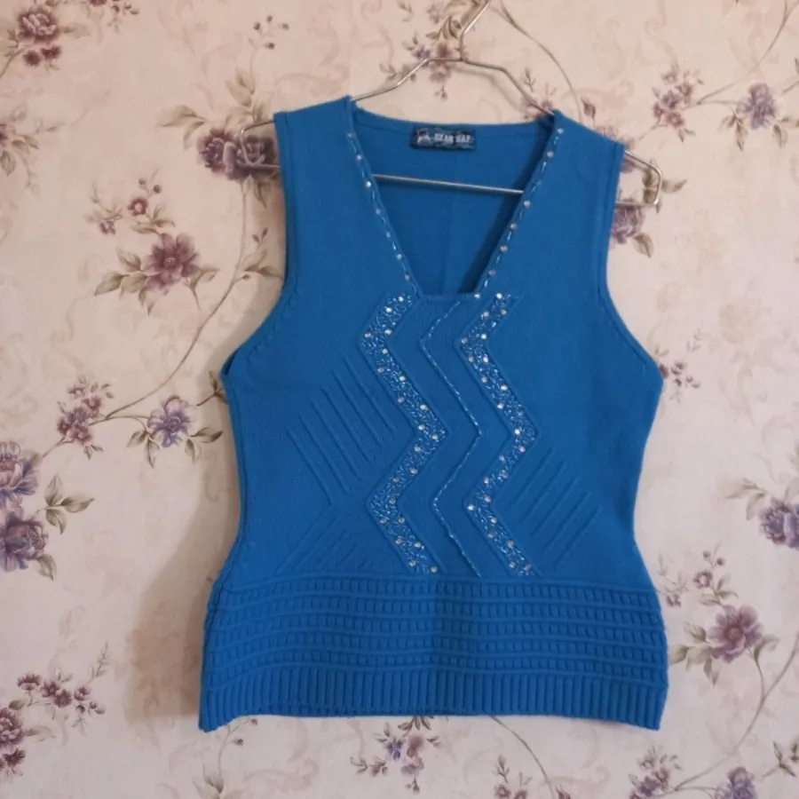 جلیقه بافت فیری سایز