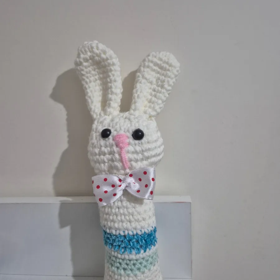 جغجغه‌خرگوش‌بافتنی