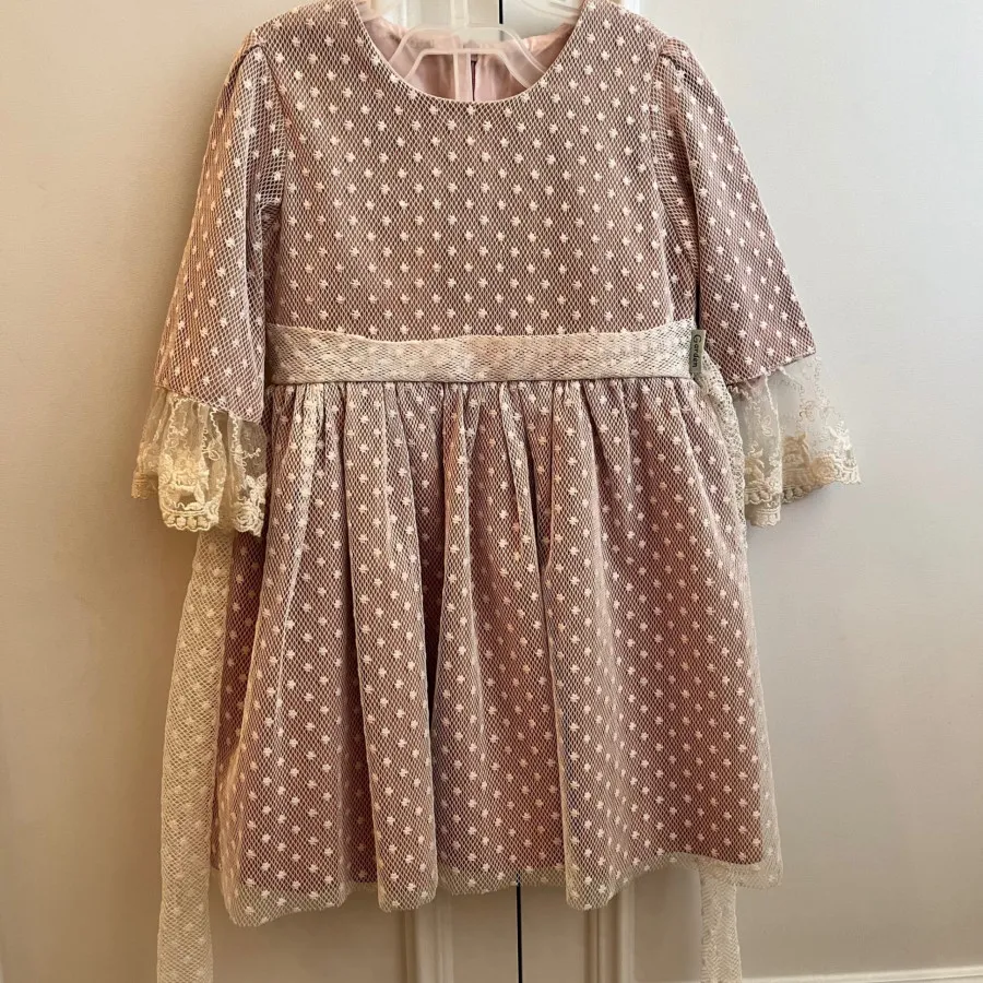 پیراهن دخترانه گیپوری