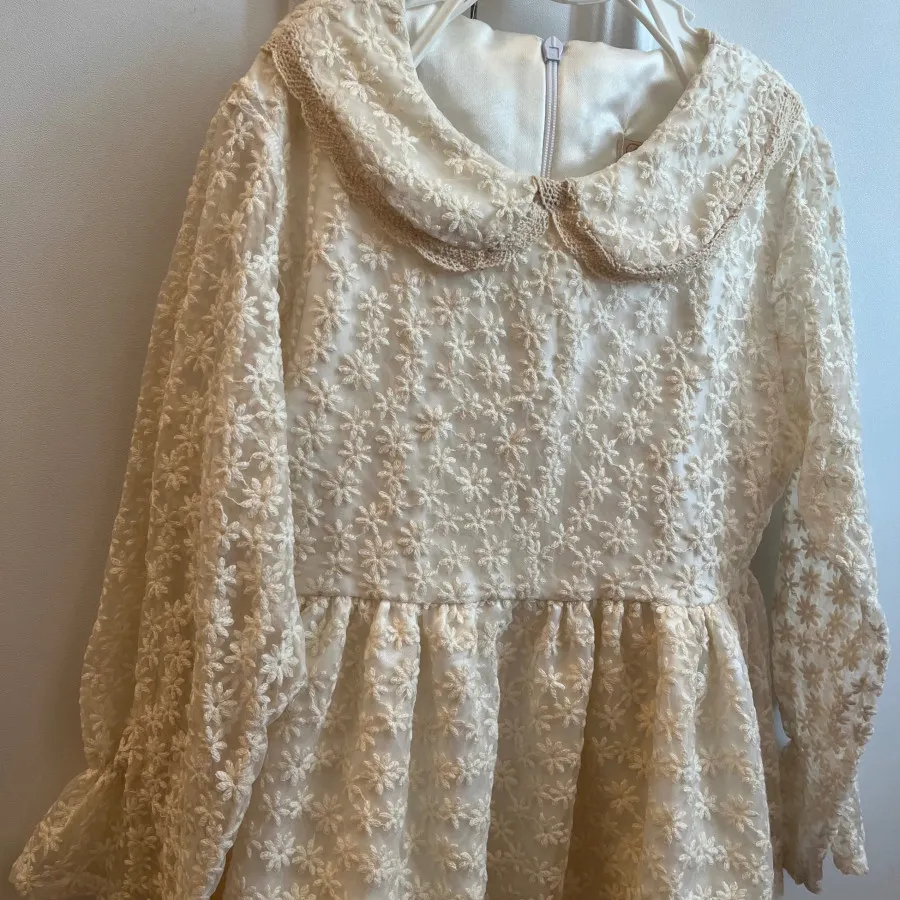 پیراهن توری دخترانه