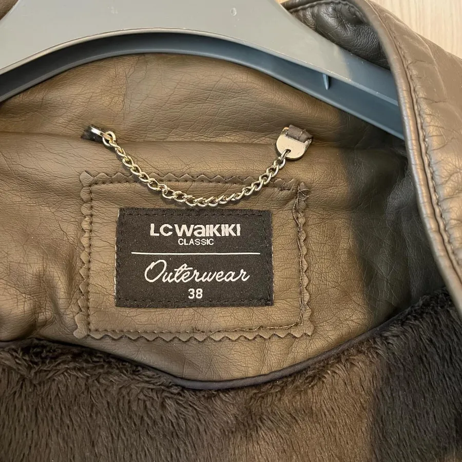 کاپشن چرم ترک