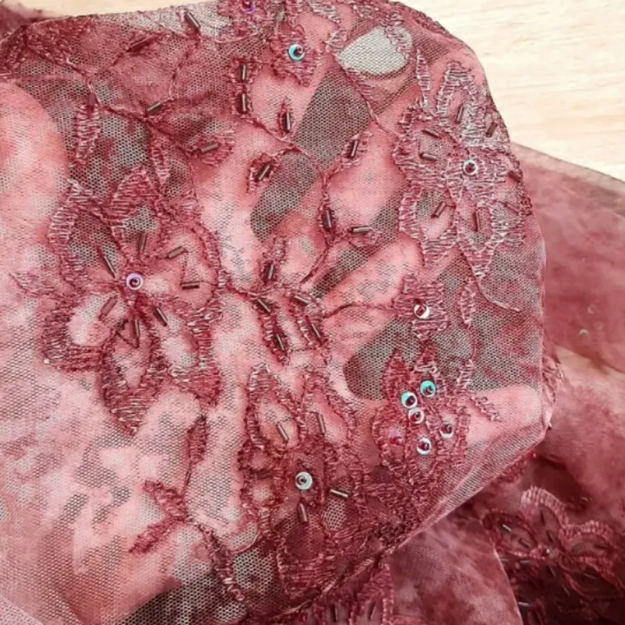 تور ملیله و پولک دوزی