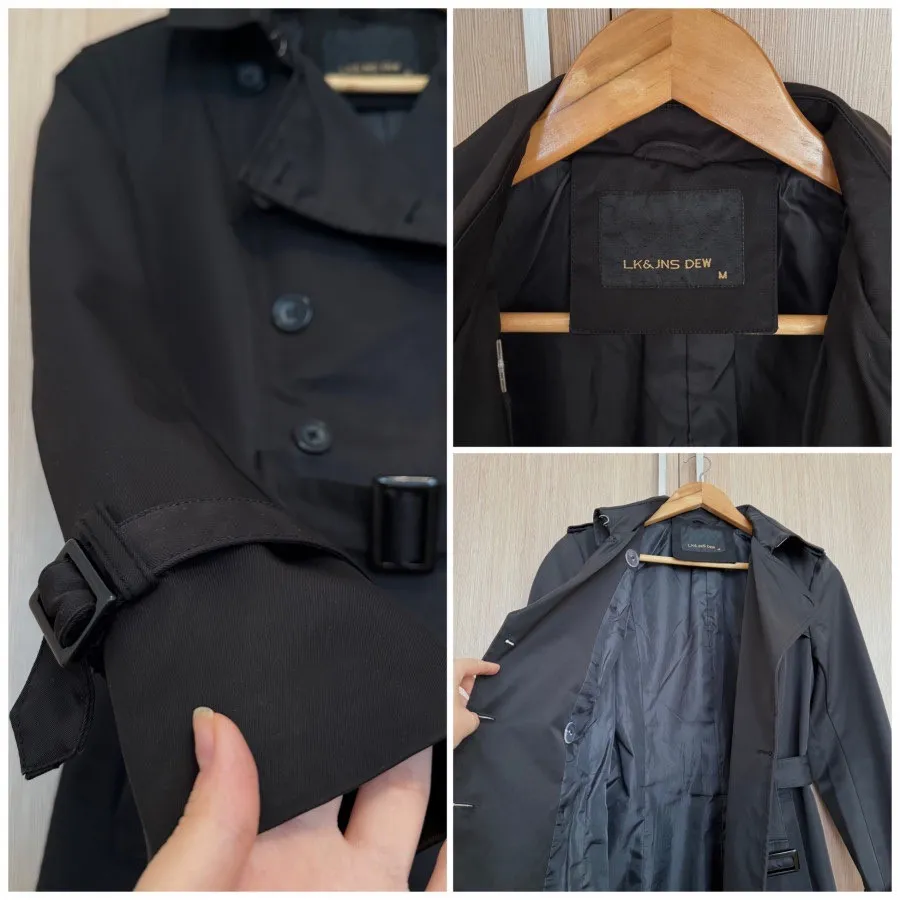 بارانی مشکی برند ترک