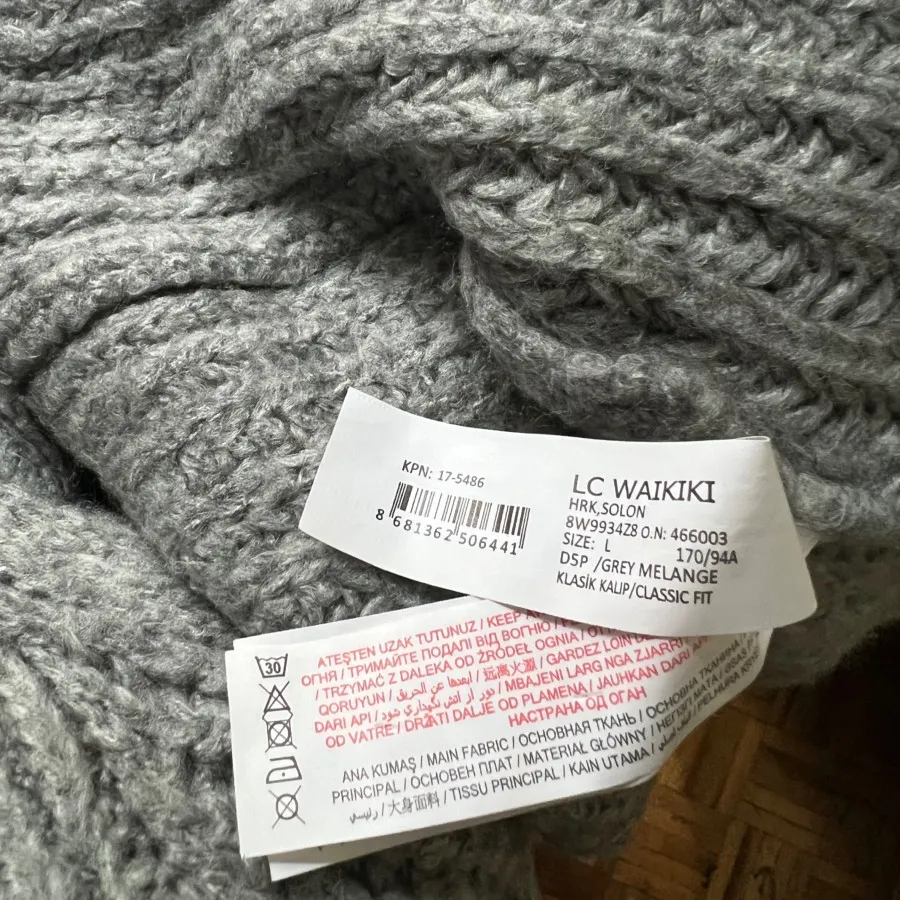 ژاکت پشمی السی وایکیکی