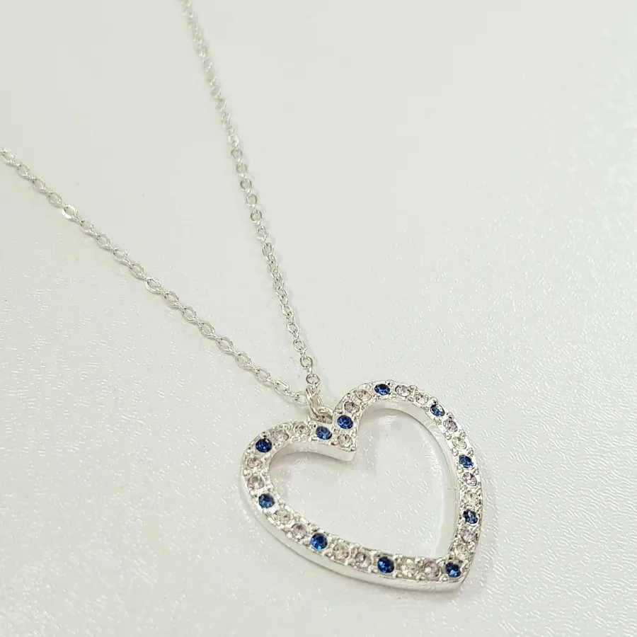 گردنبند رولباسی قلبی