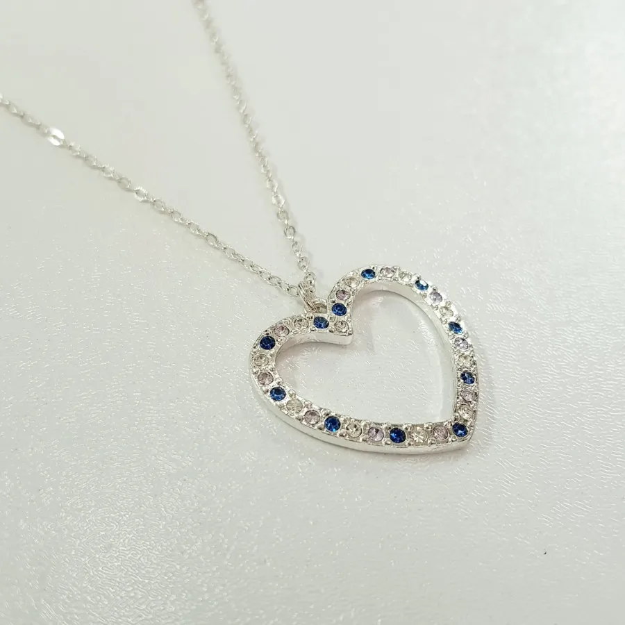 گردنبند رولباسی قلبی