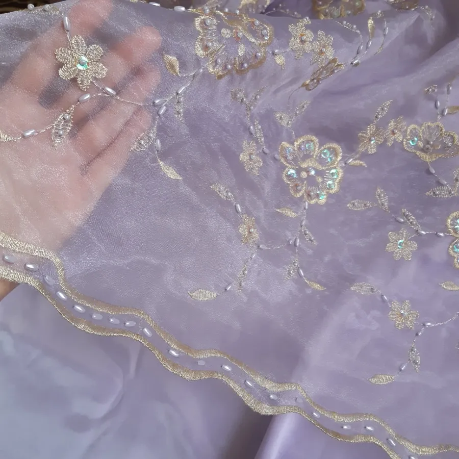 پارچه مجلسی با آستر ساتن