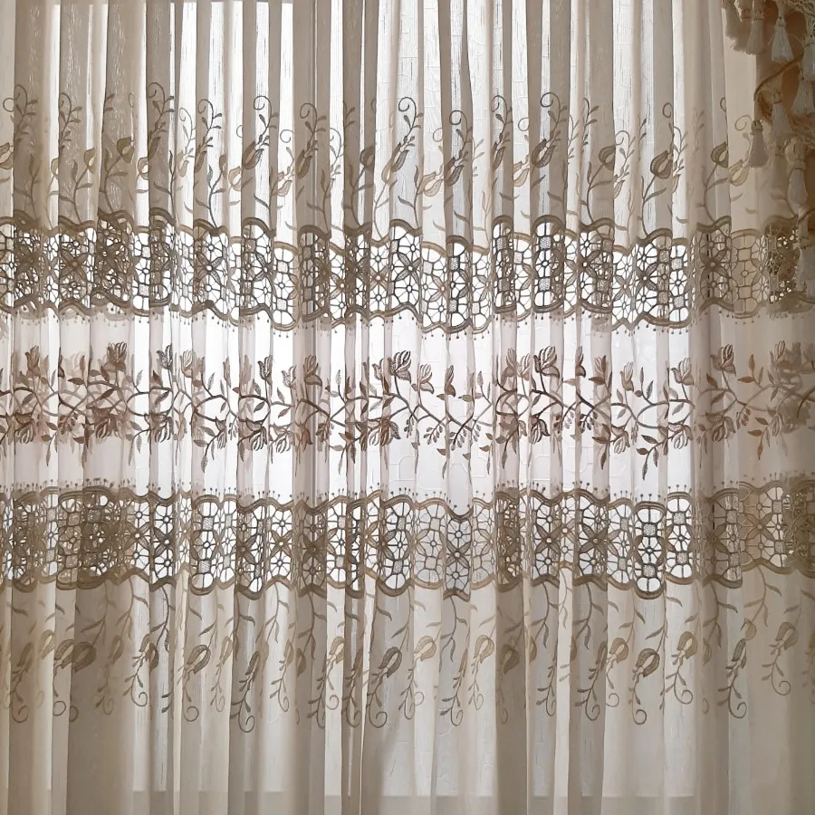 پرده در و پنجره خامه دوزی