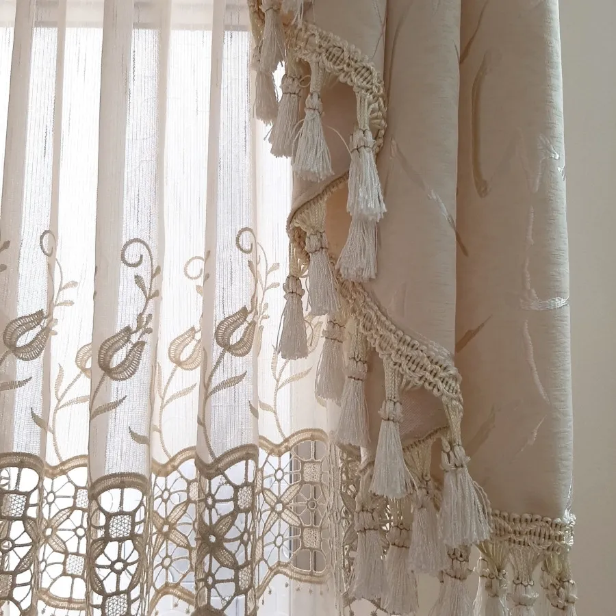 پرده در و پنجره خامه دوزی