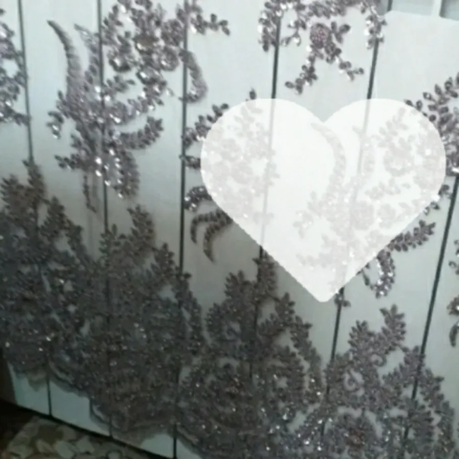 تکه پارچه گیپور کارشده