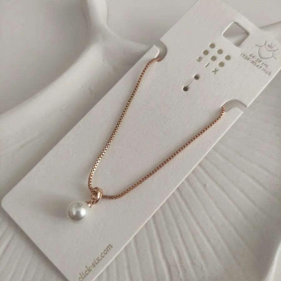 گردنبند مرواریدی وارداتی