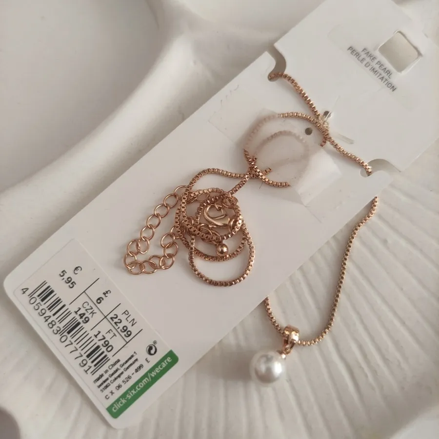 گردنبند مرواریدی وارداتی