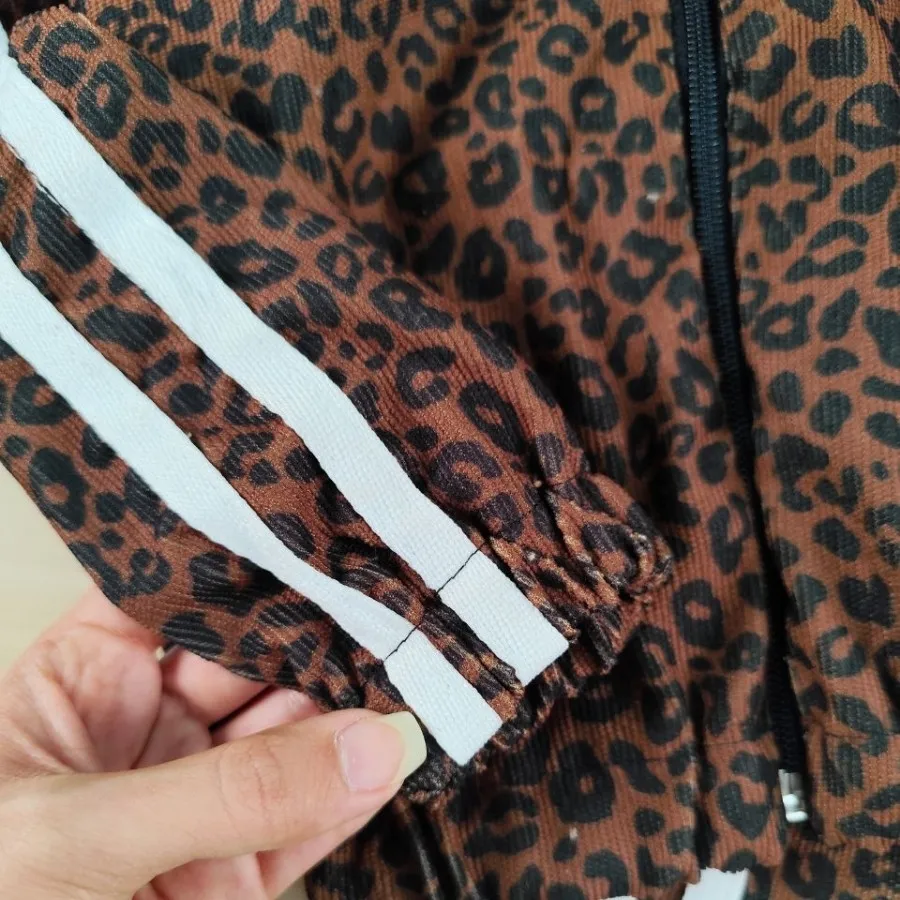 سویشرت شلوار پلنگی طناز