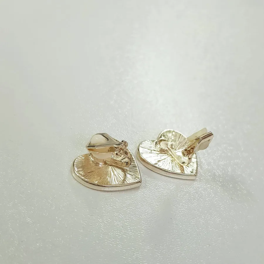 گوشواره کلیپسی قلبی